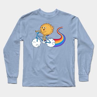 Sun and bicycle Long Sleeve T-Shirt